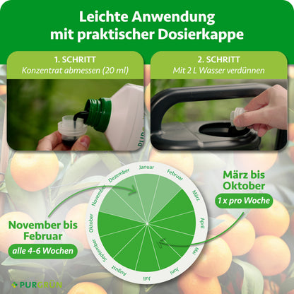 Bio-Zitrusdünger 1 Liter