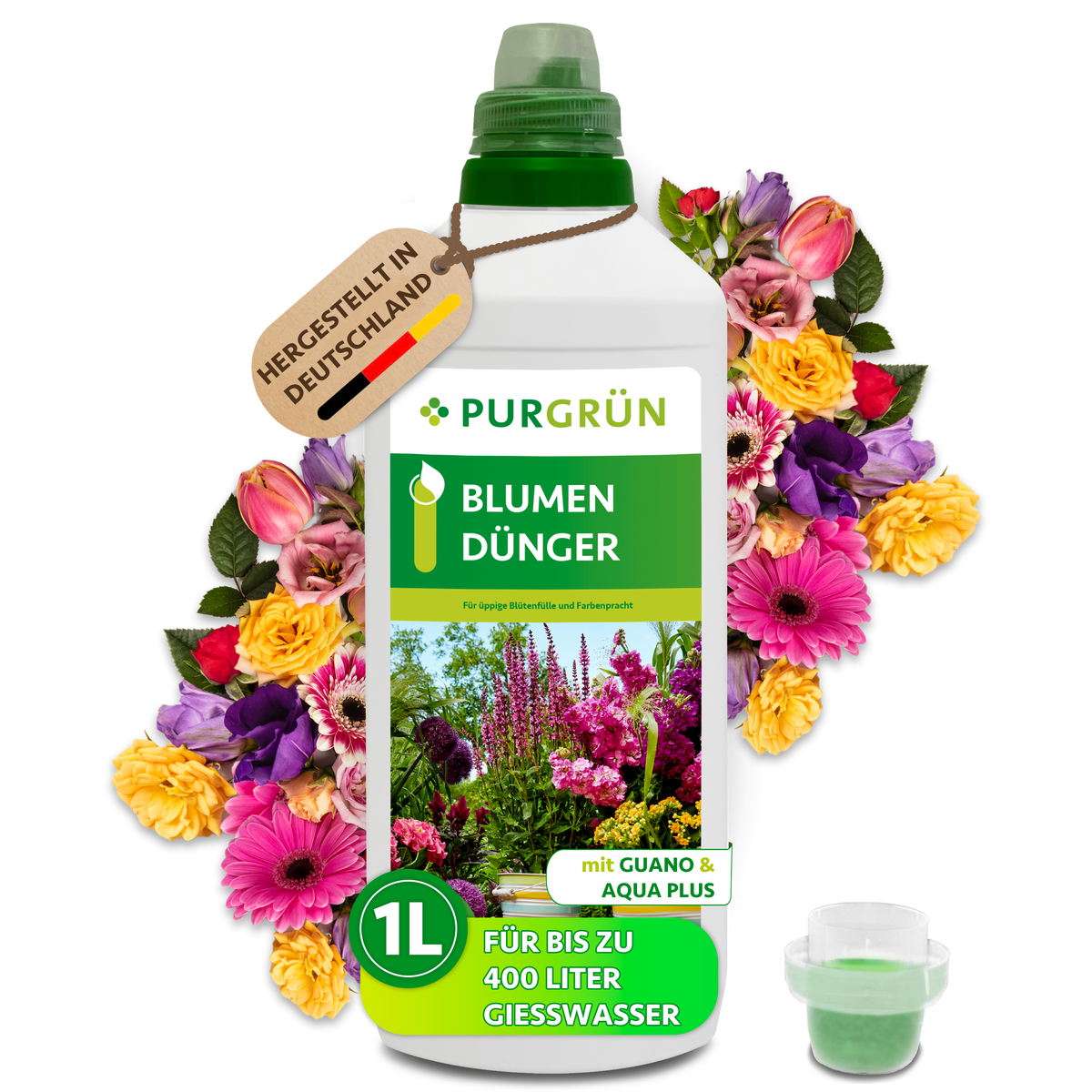 Purgrün Blumendünger 1 Liter