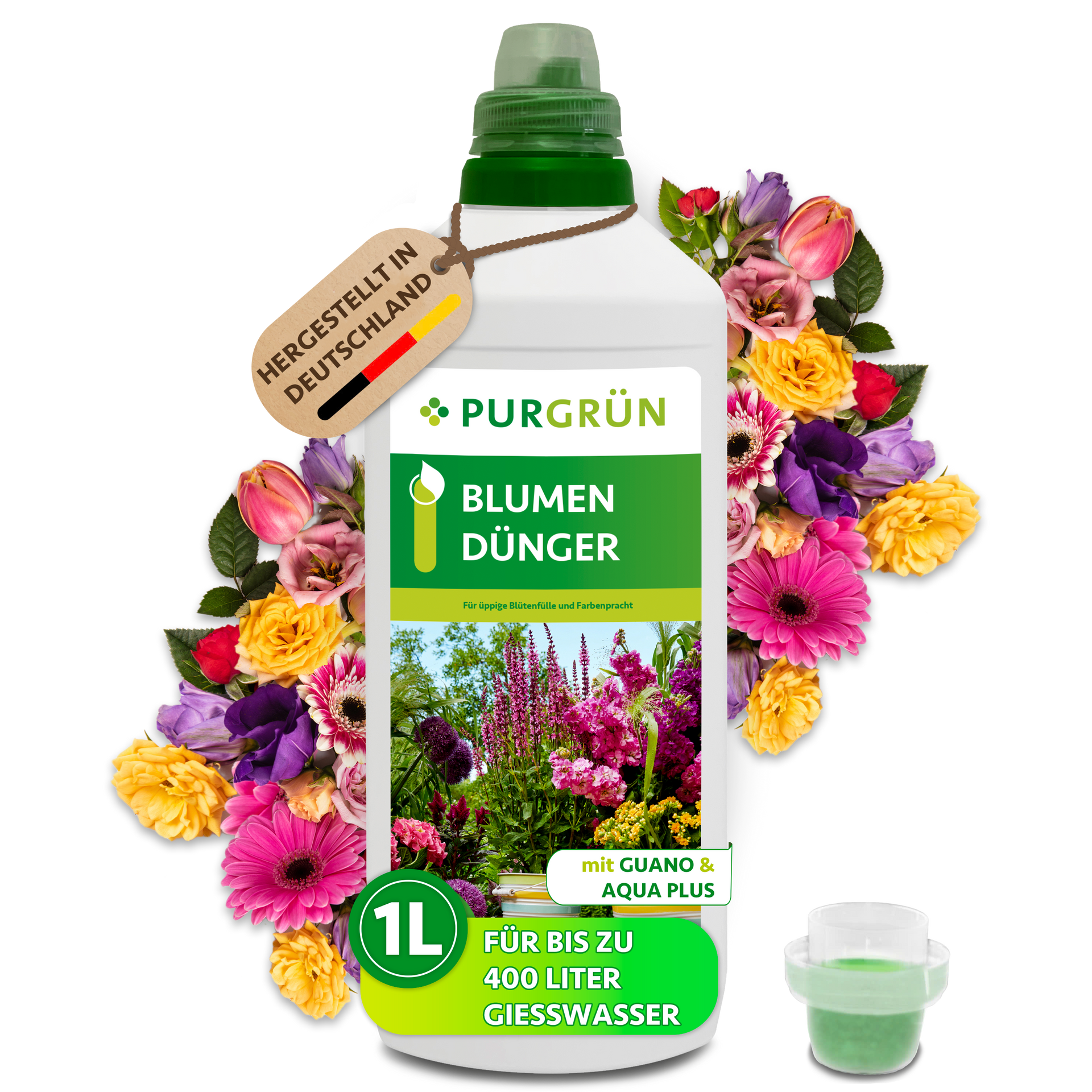 Purgrün Blumendünger 1 Liter