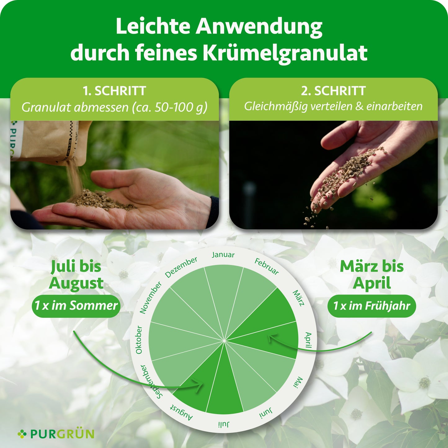 Blumenhartriegel-Dünger 1 kg