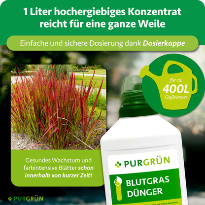 Blutgras-Dünger 1 Liter