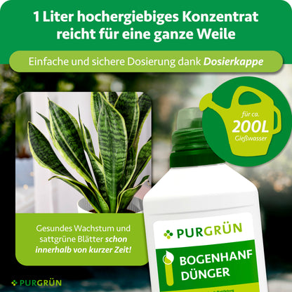Bogenhanf-Dünger 1 Liter