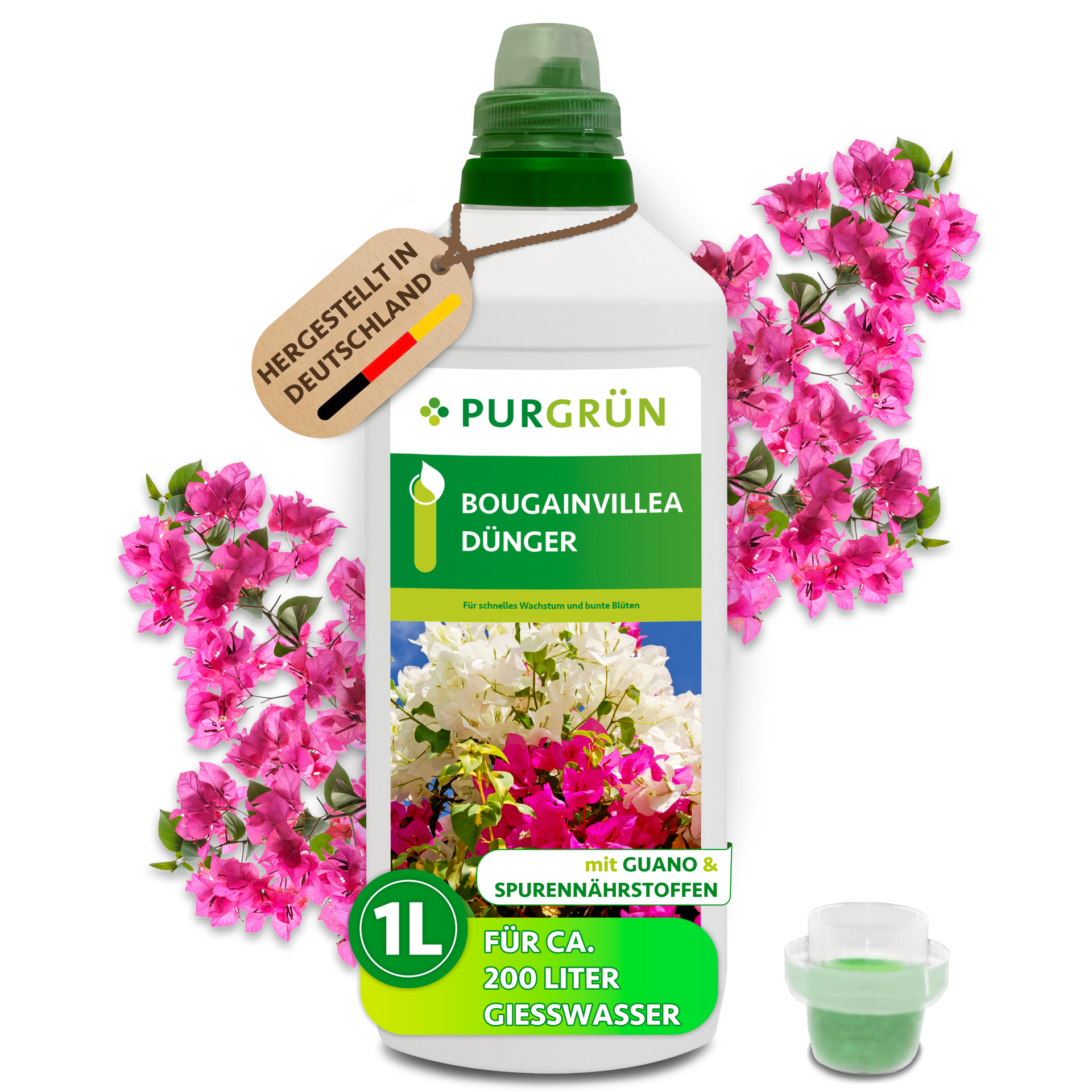 was bringt dünger Purgrün Bougainvillea-Dünger 1 Liter