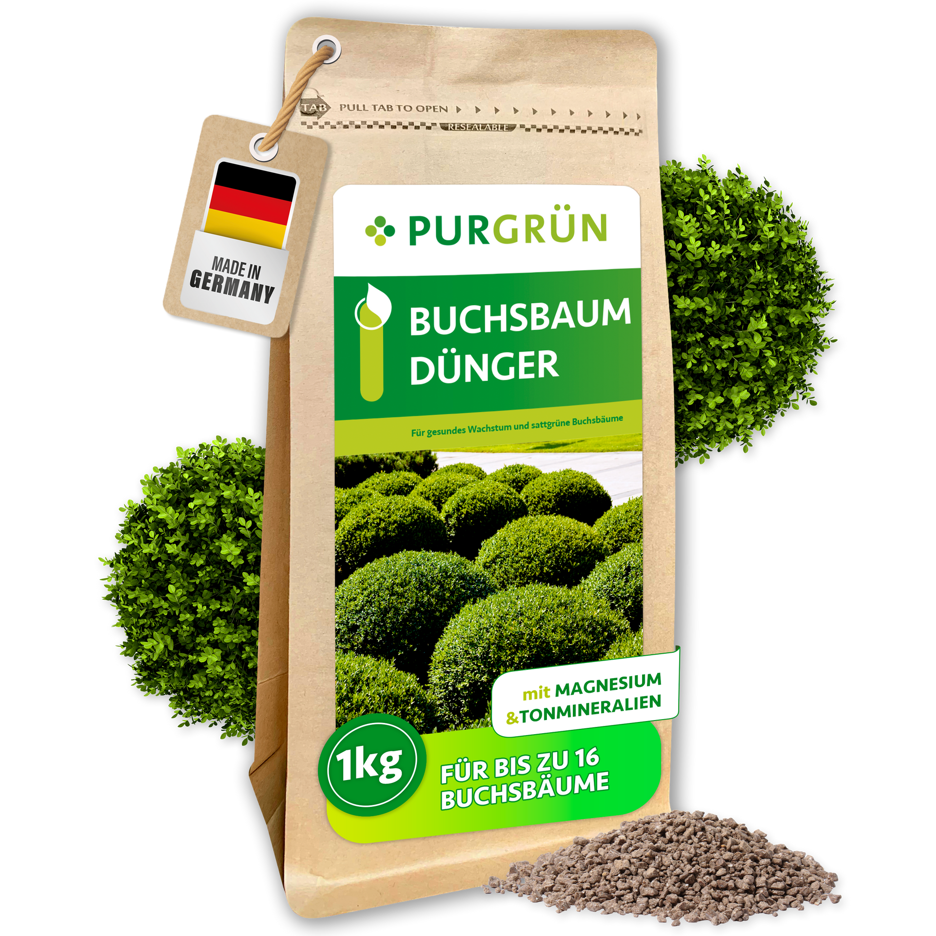 Purgrün Buchsbaumdünger 1 kg