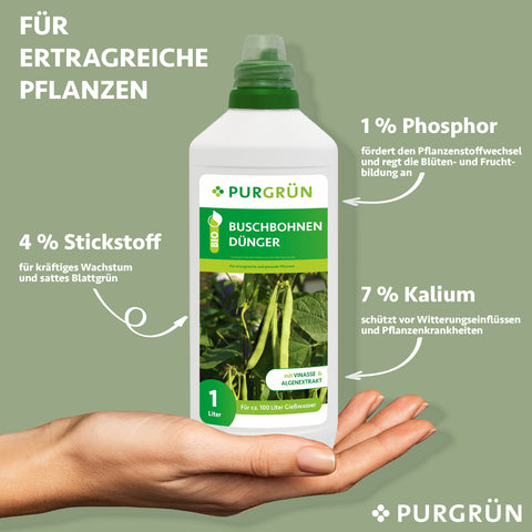 Bio-Buschbohnen-Dünger 1 Liter