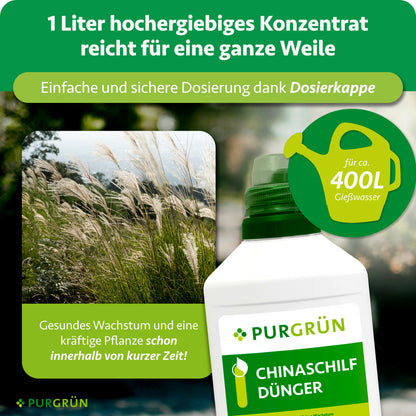 Chinaschilf-Dünger 1 Liter
