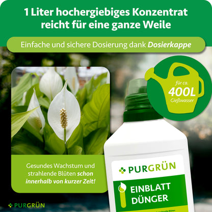 Einblatt-Dünger 1 Liter