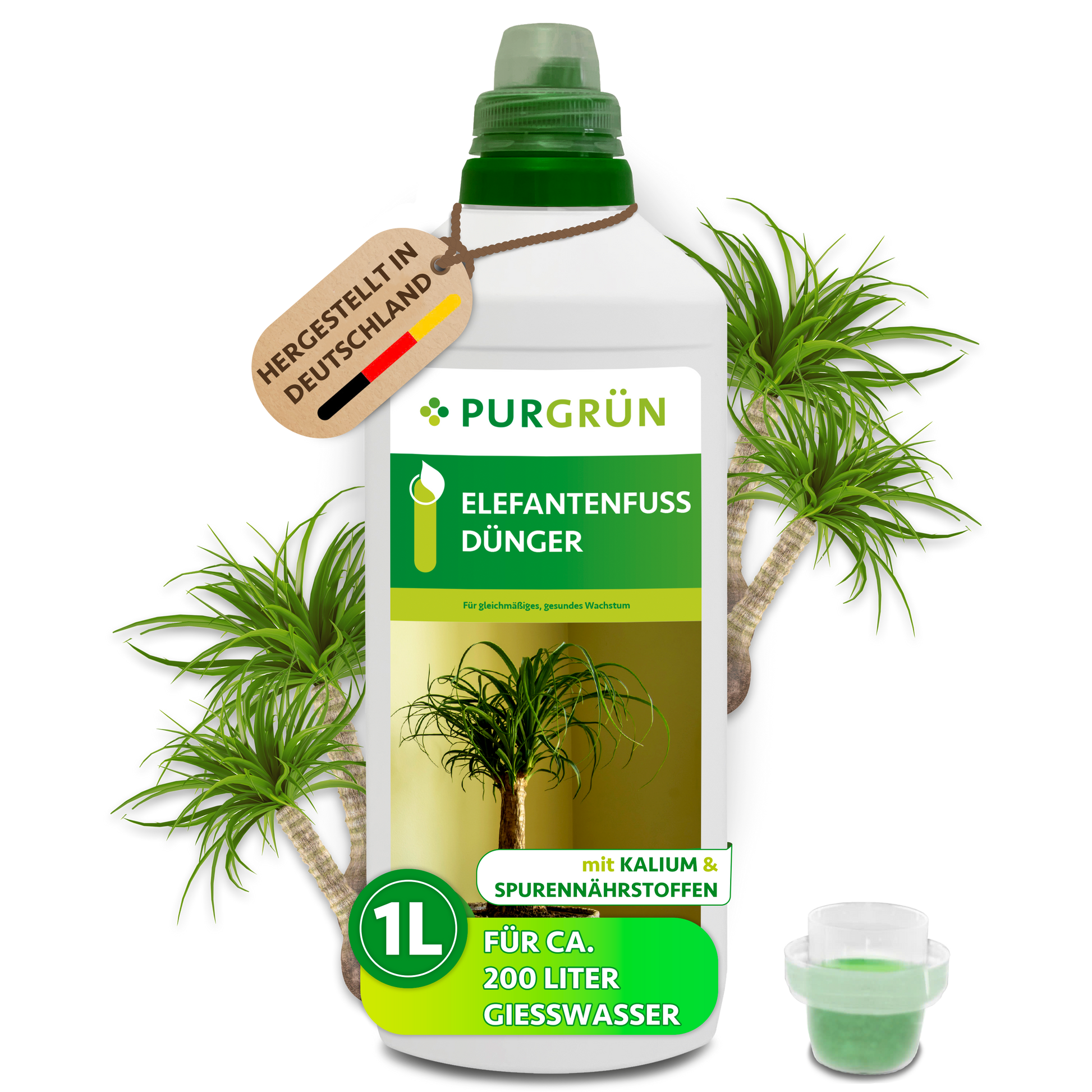 Purgrün Elefantenfuß-Dünger 1 Liter
