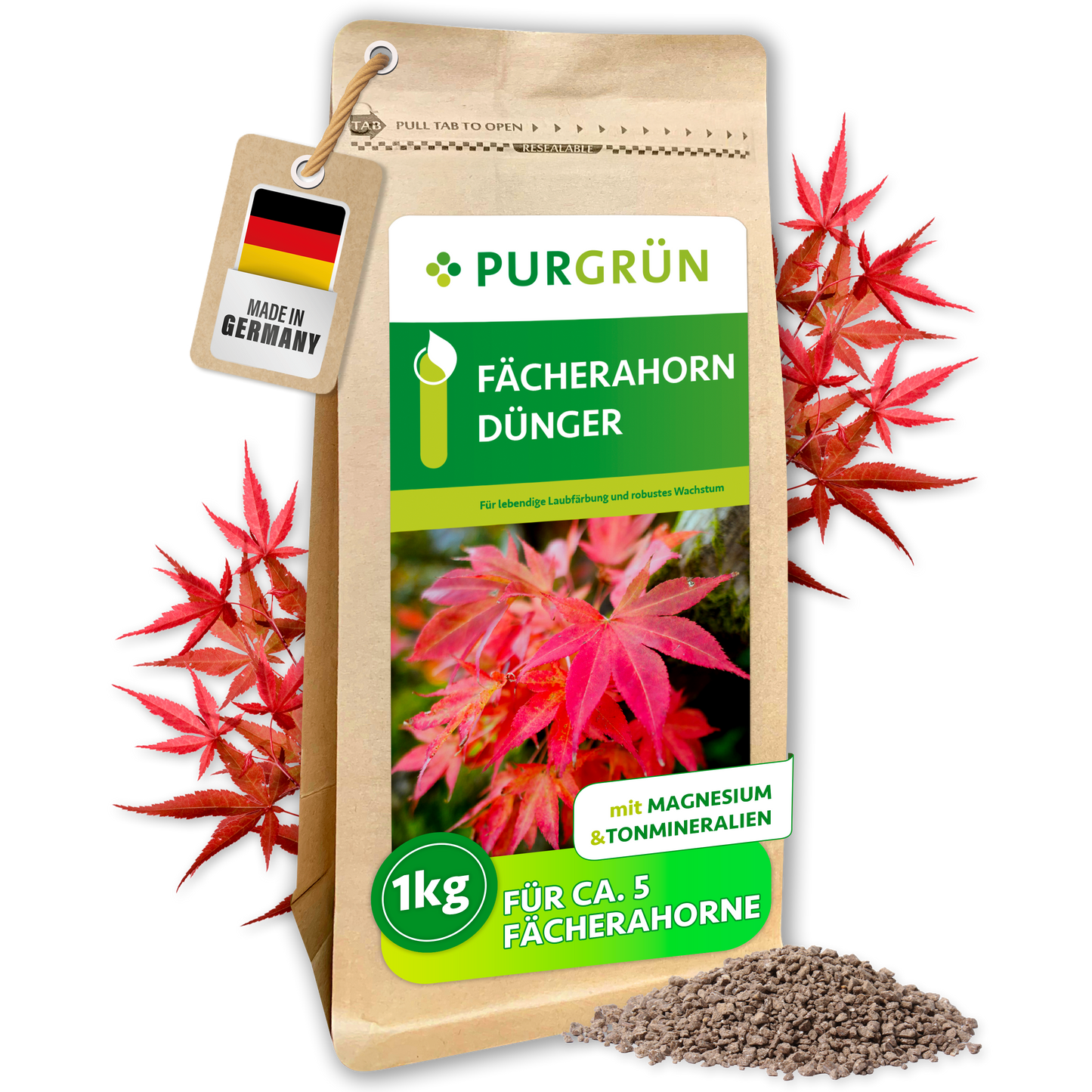 Purgrün Fächerahorn-Dünger 1 kg
