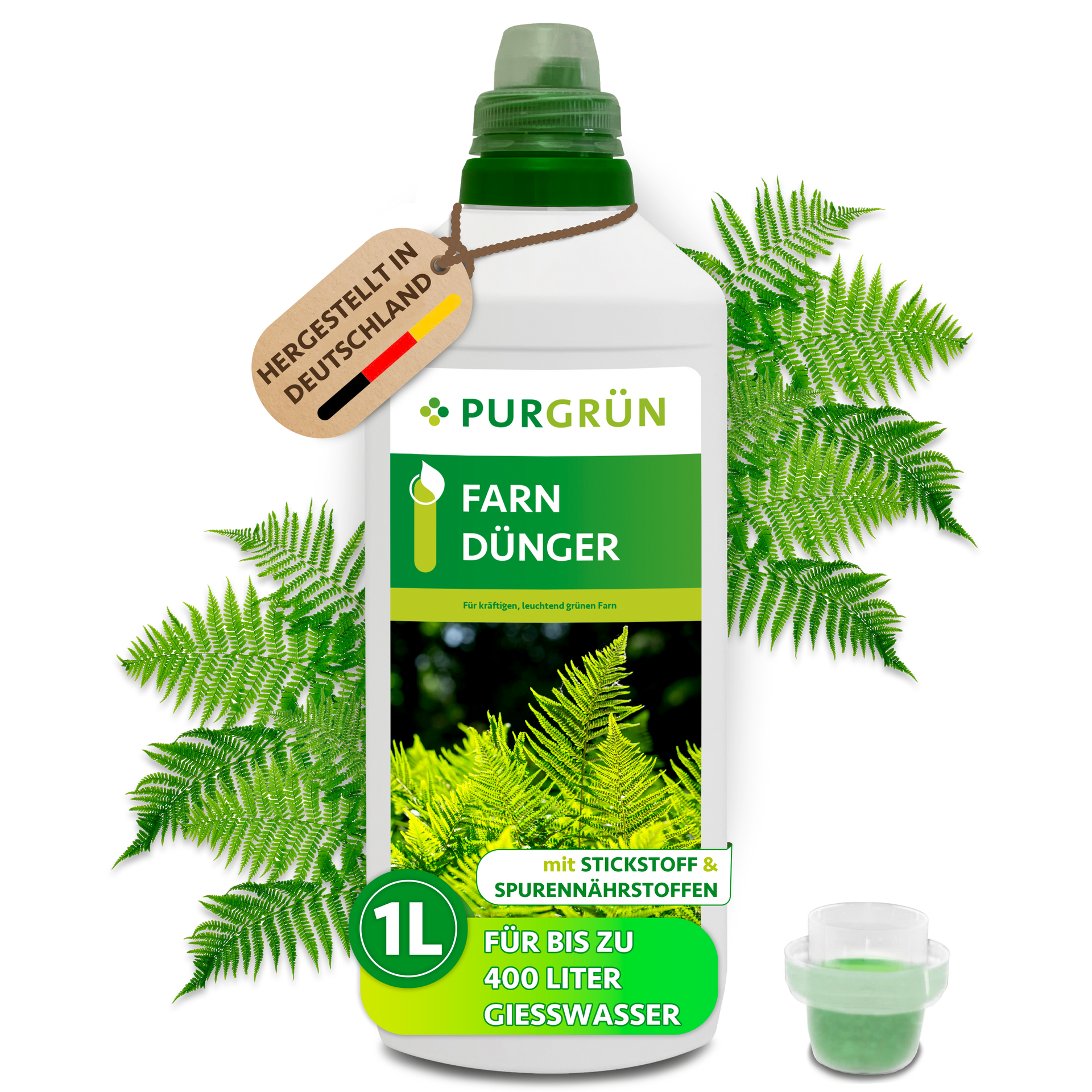 Purgrün Farn-Dünger 1 Liter