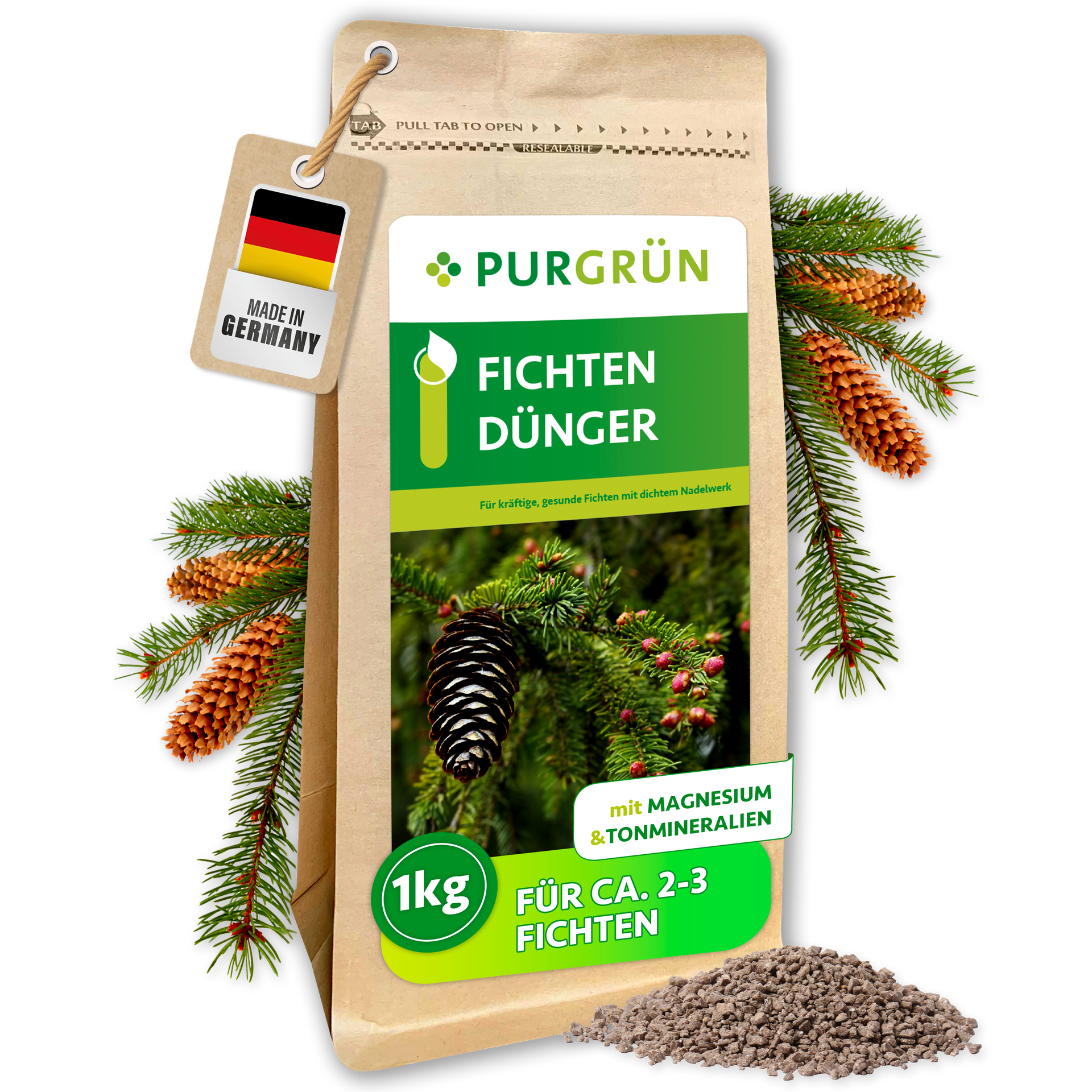 Purgrün Fichten-Dünger 1 kg