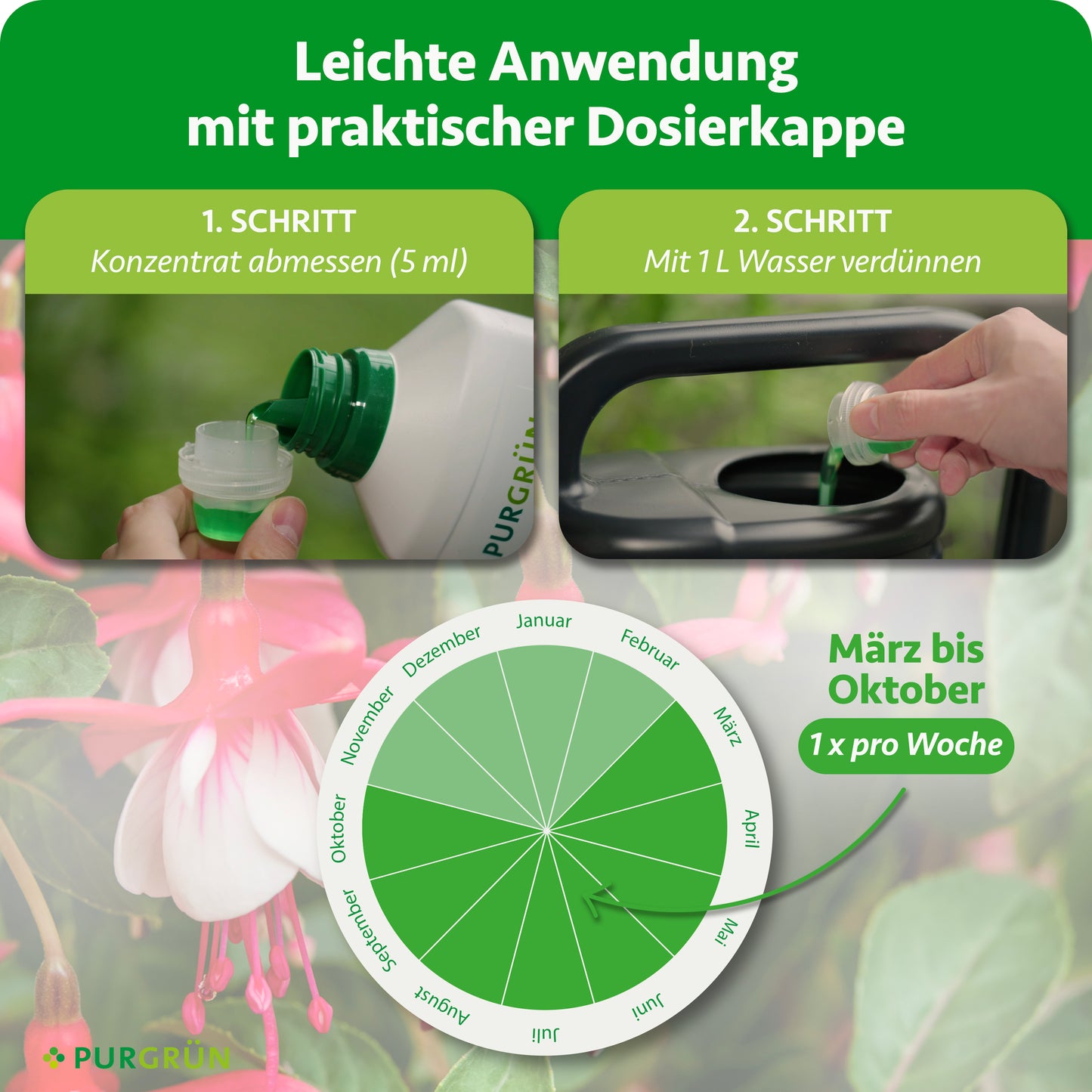 Fuchsien-Dünger 1 Liter