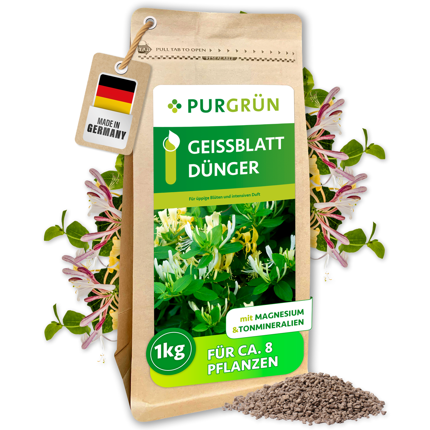 Purgrün Geißblatt-Dünger 1 kg