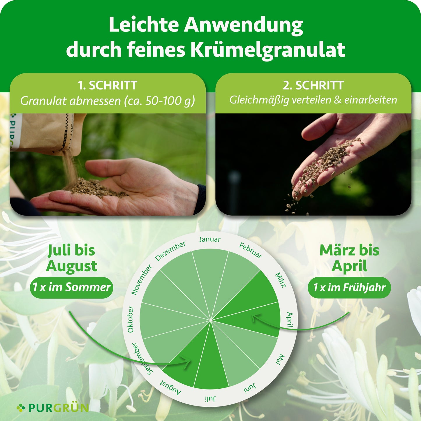 Geißblatt-Dünger 1 kg