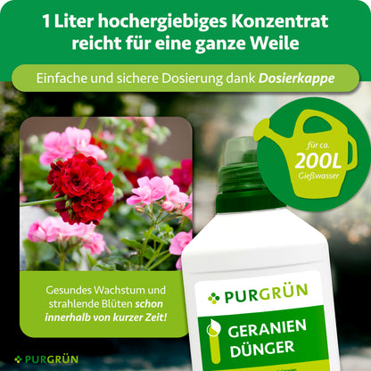 Geraniendünger 1 Liter