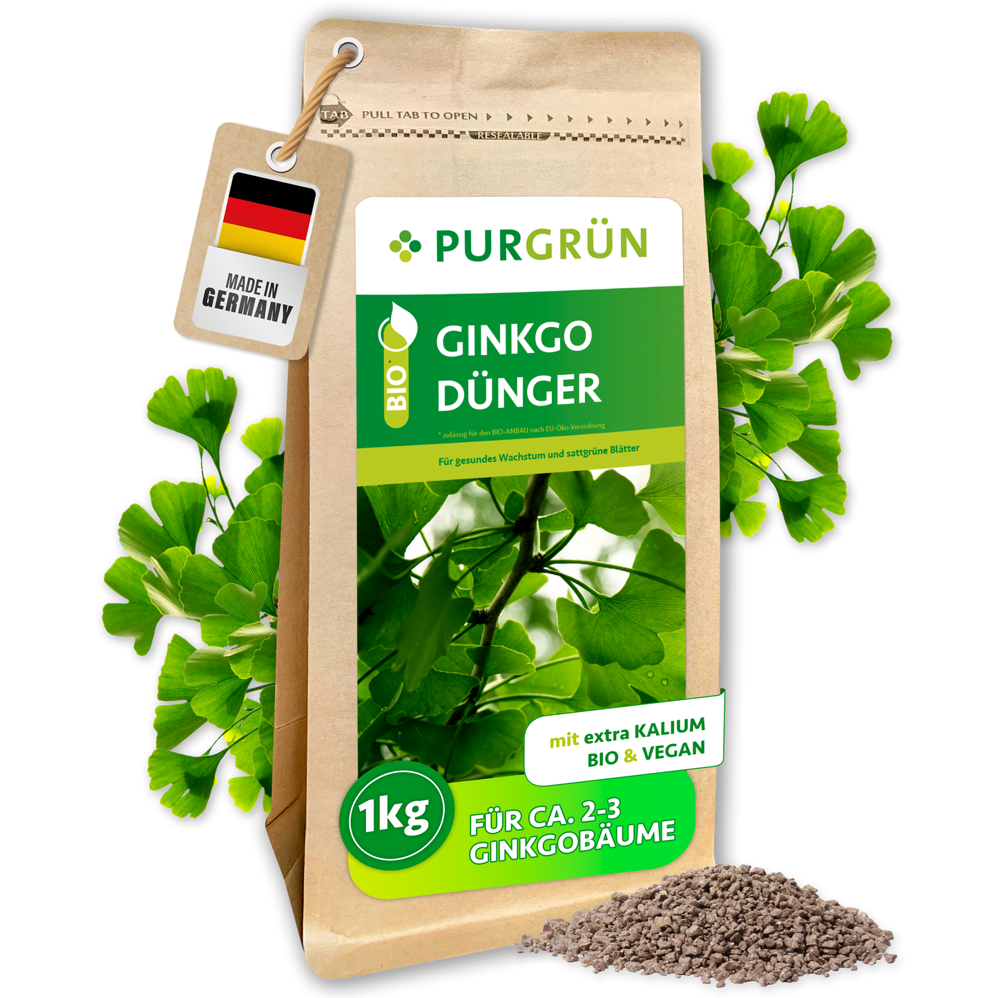Purgrün Ginkgo-Dünger 1 kg
