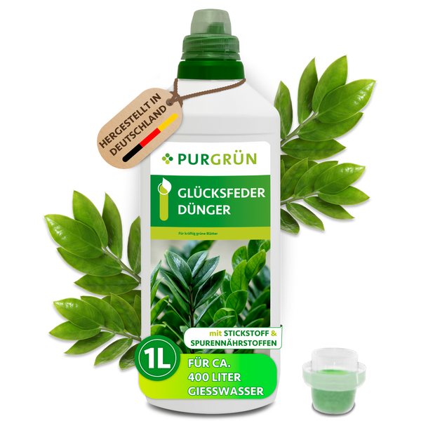 Purgrün Glücksfeder-Dünger 1 Liter