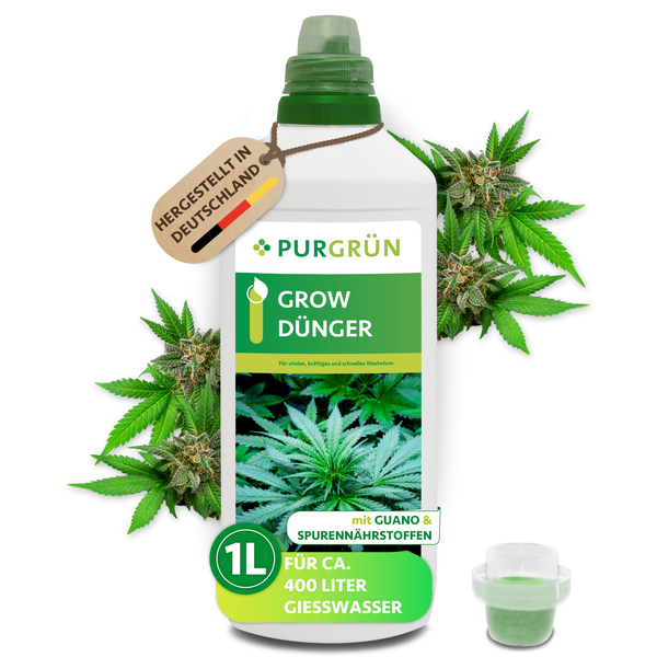 Cannabis Grow-Dünger 1 Liter – Purgrün