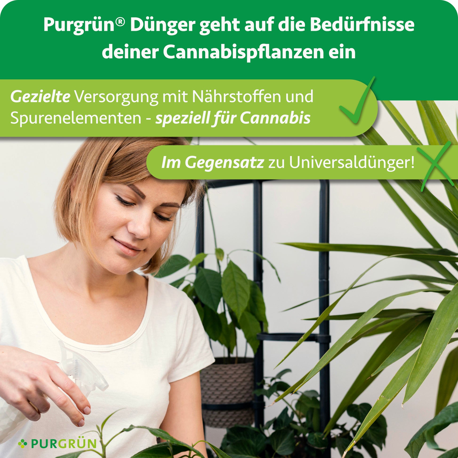 Cannabis Grow-Dünger 1 Liter – Purgrün