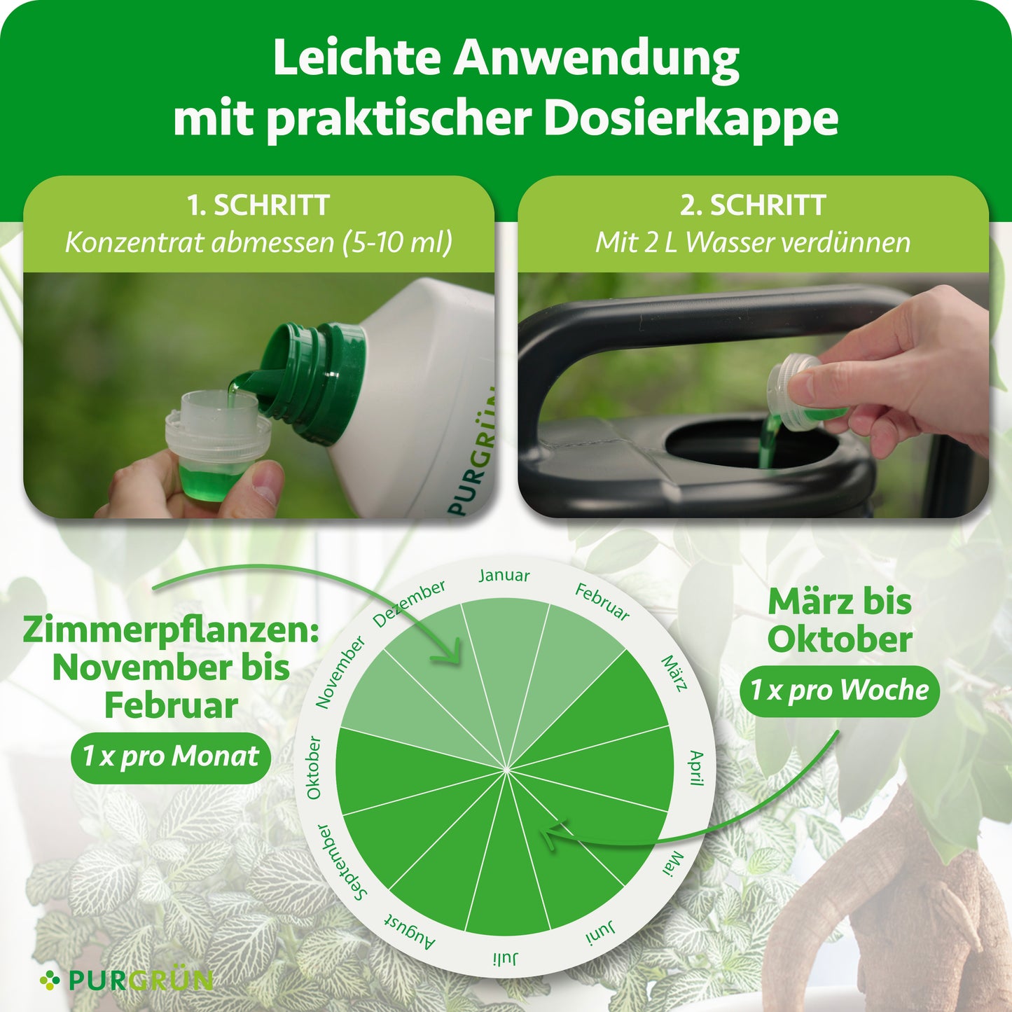 Grünpflanzendünger 1 Liter