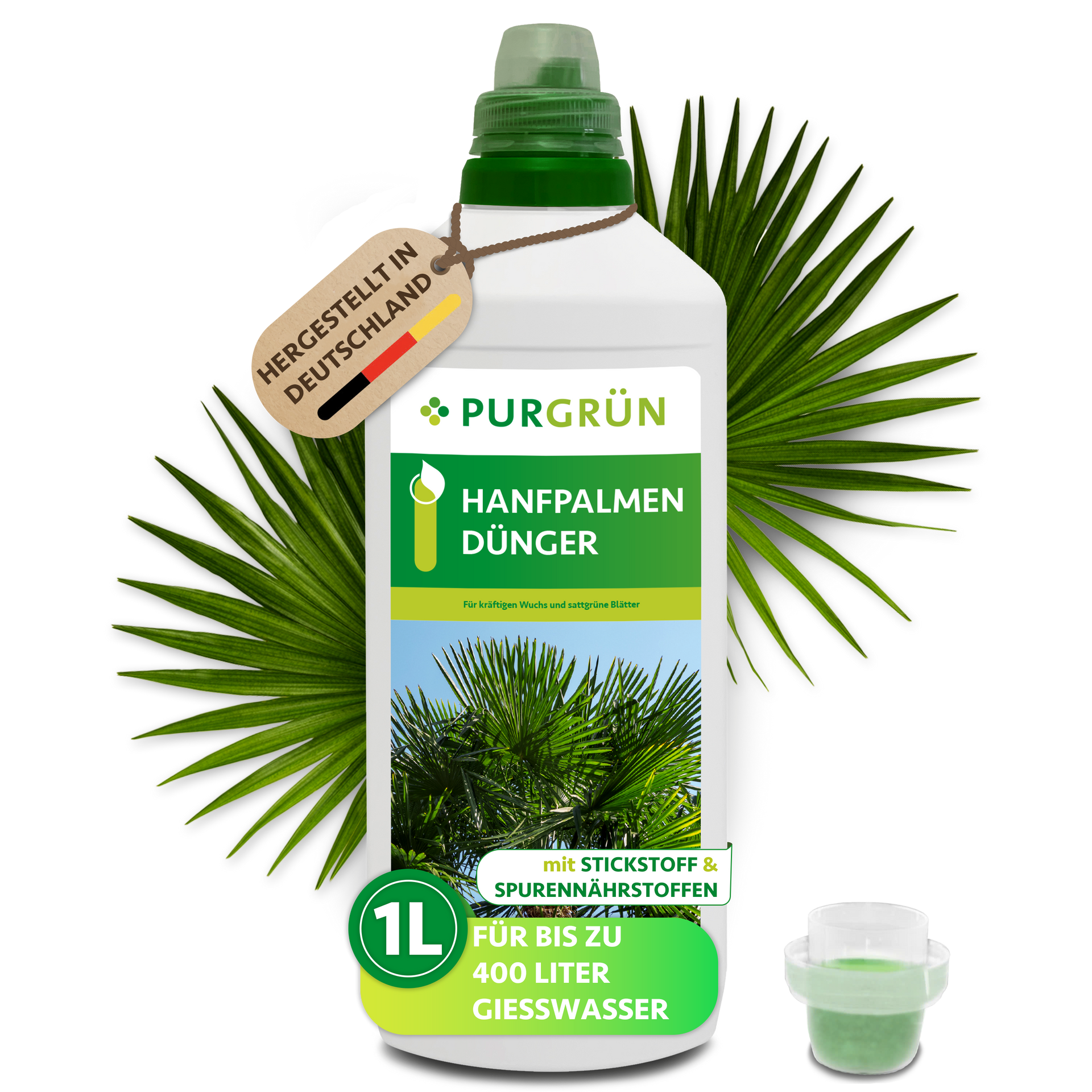 Purgrün Hanfpalmen-Dünger 1 Liter