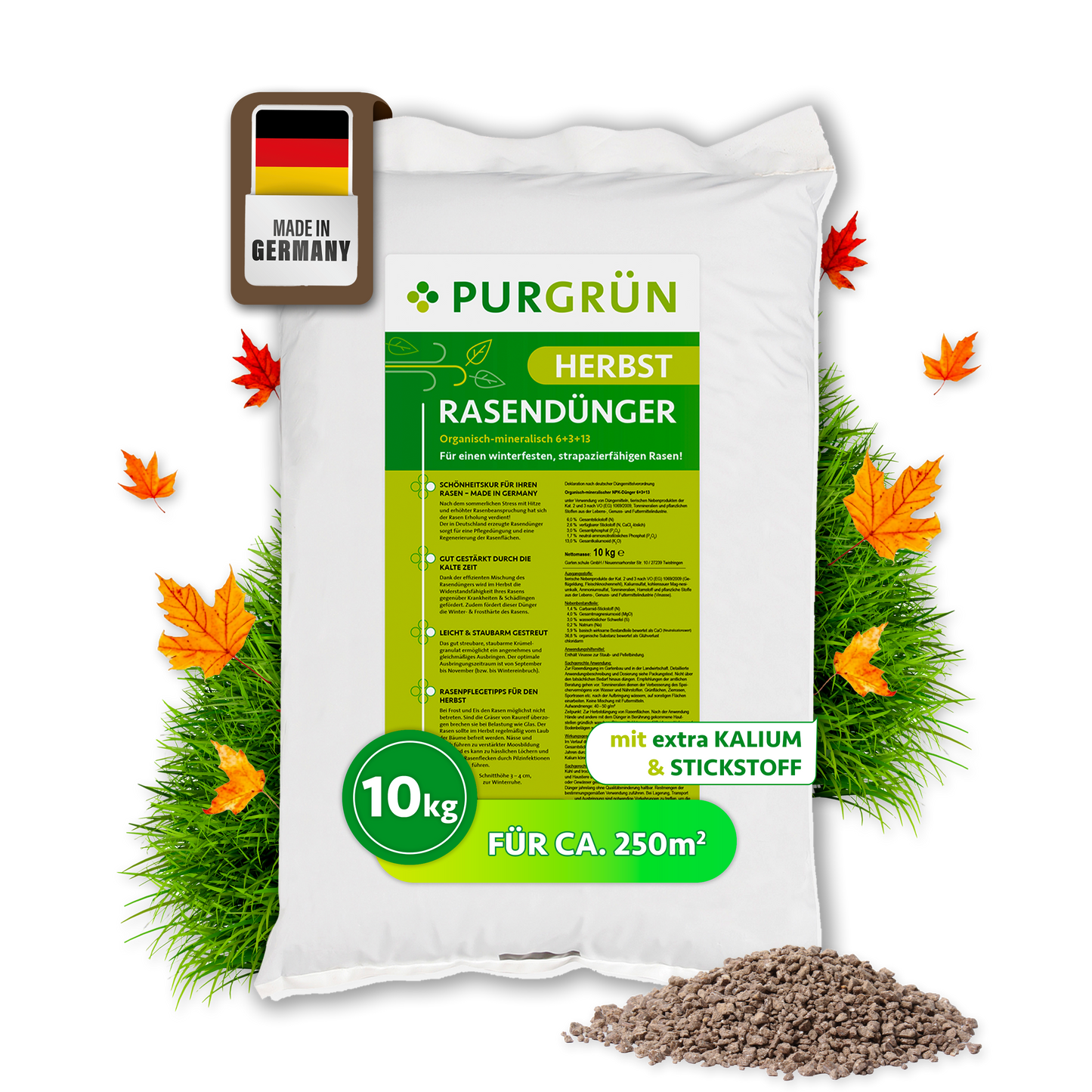 Herbstrasendünger 10 kg