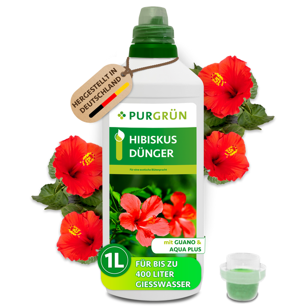 Purgrün Hibiskus-Dünger 1 Liter