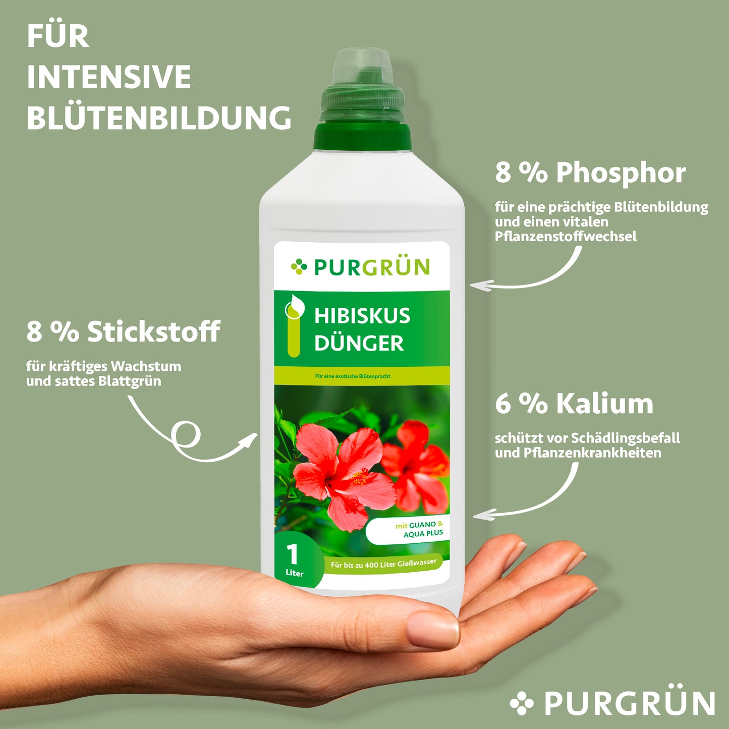 Hibiskus-Dünger 1 Liter
