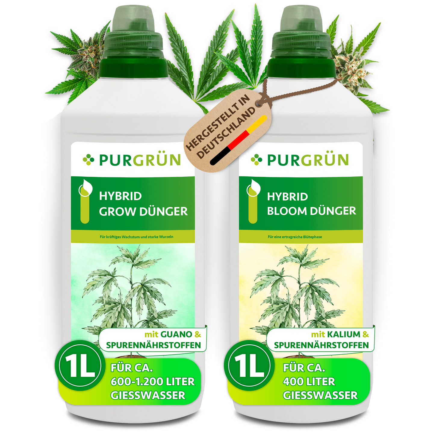 Hybrid-Dünger-Set 2 x 1 Liter