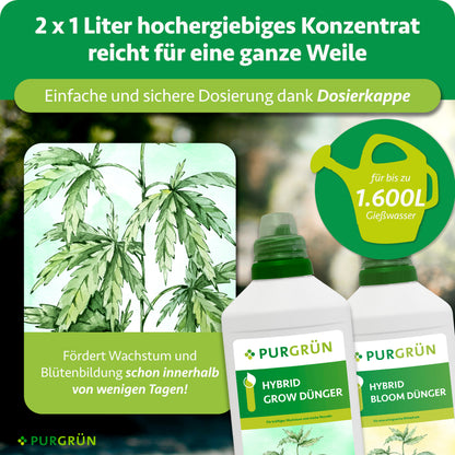 Hybrid-Dünger-Set 2 x 1 Liter
