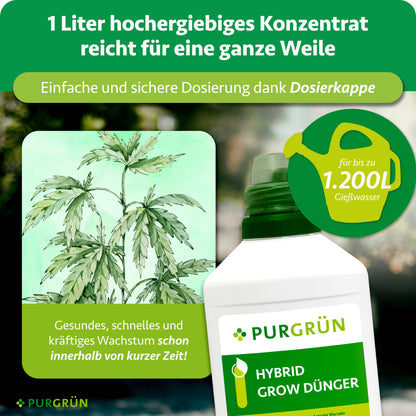 Hybrid-Grow-Dünger 1 Liter