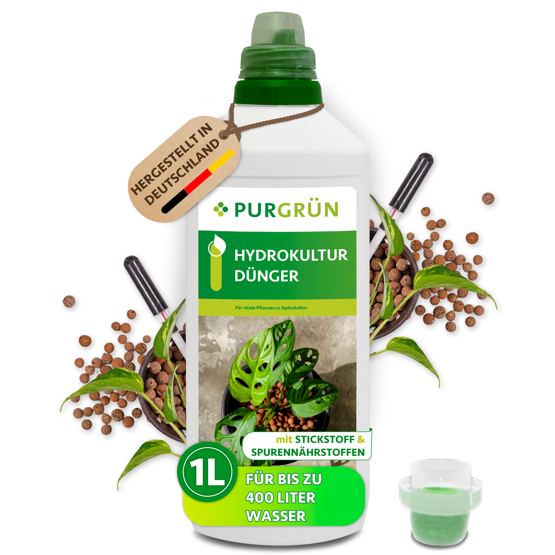 Hydrokultur-Dünger 1 Liter – Purgrün
