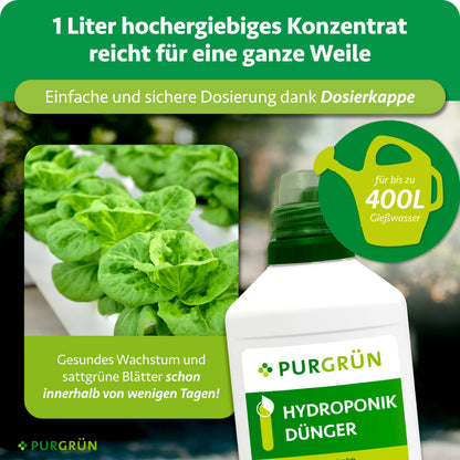 Hydroponik-Dünger 1 Liter