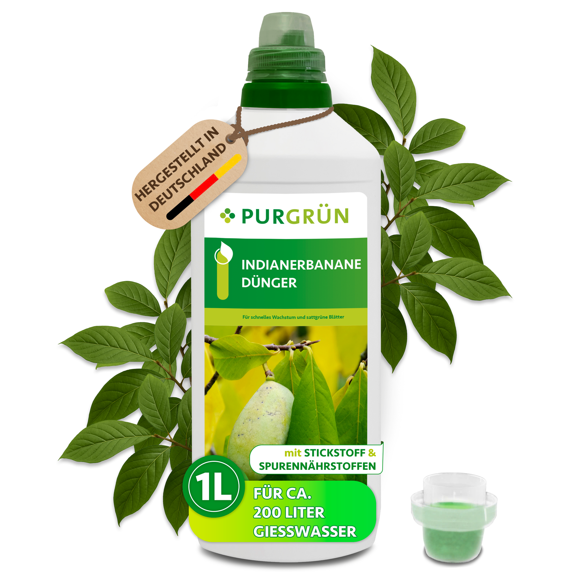 Purgrün Indianerbanane-Dünger 1 Liter