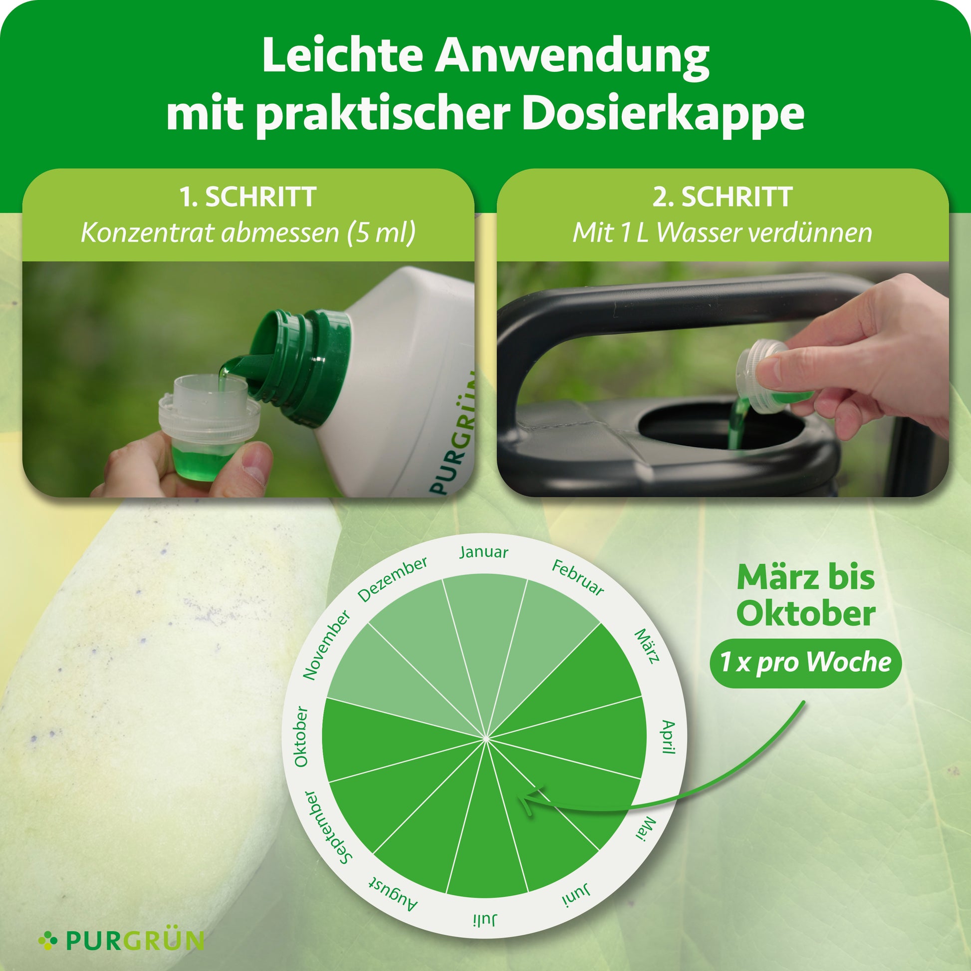 Purgrün Indianerbanane-Dünger 1 Liter