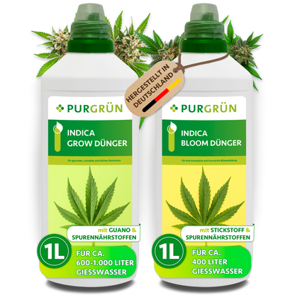 Indica-Dünger-Set 2 x 1 Liter