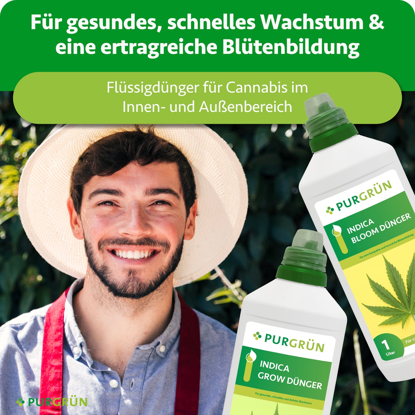 Indica-Dünger-Set 2 x 1 Liter