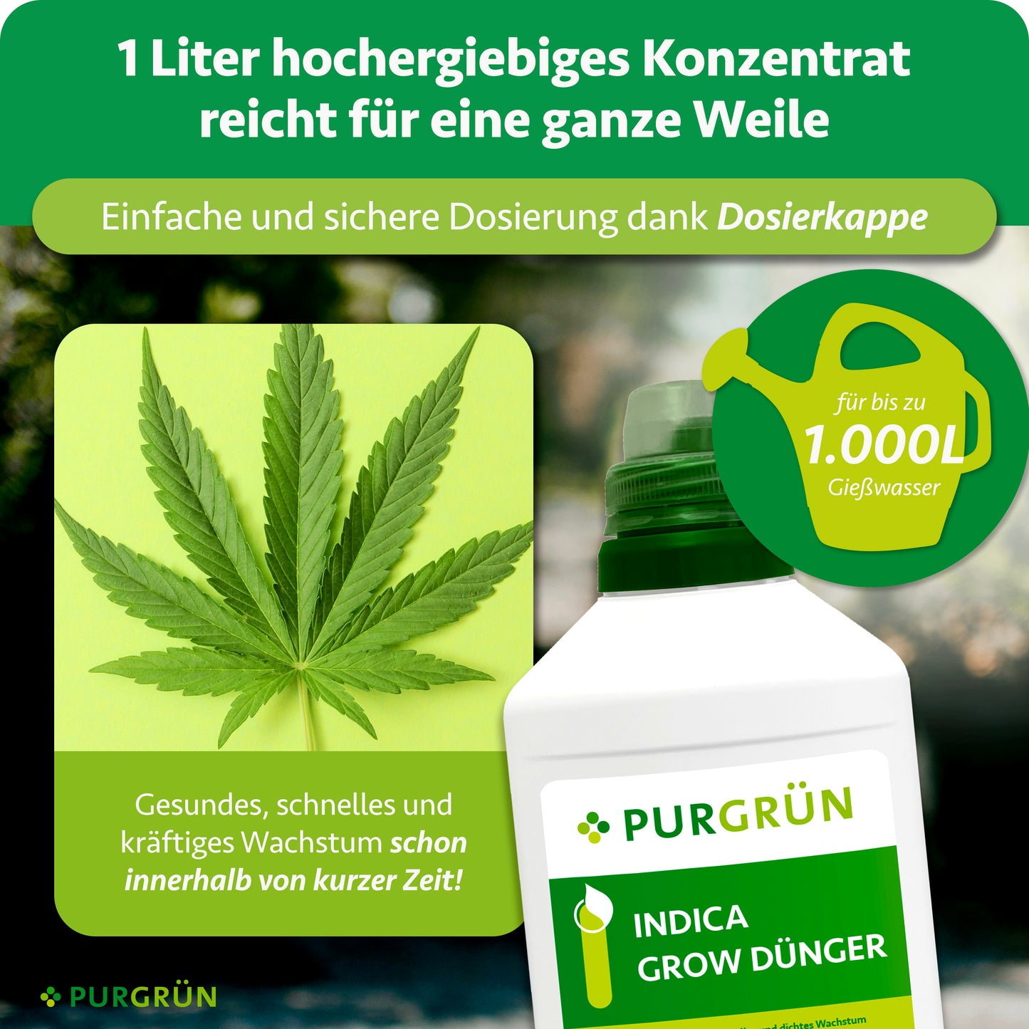 Indica-Grow-Dünger 1 Liter
