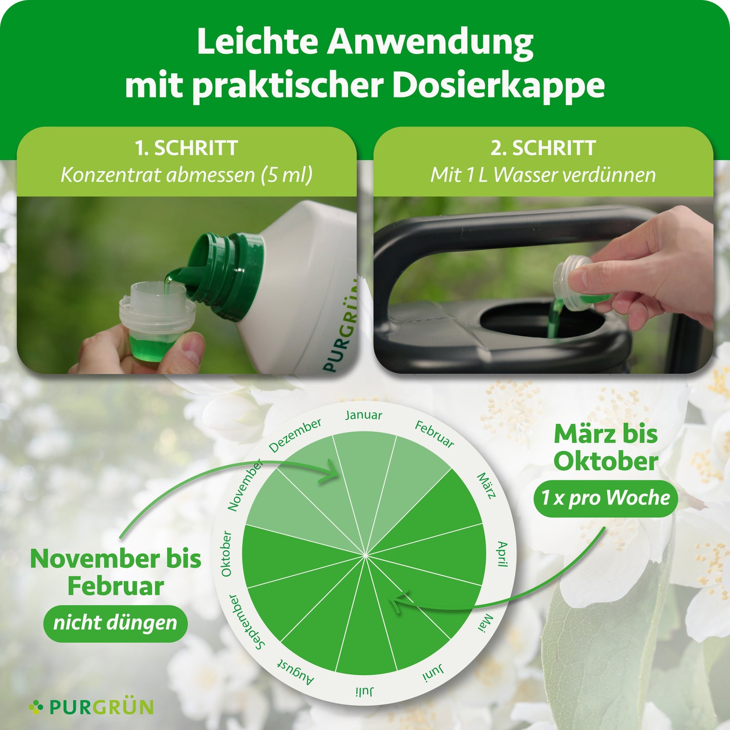 Jasmin-Dünger 1 Liter