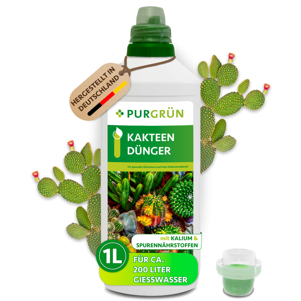 potassium dünger Purgrün Kakteendünger 1 Liter