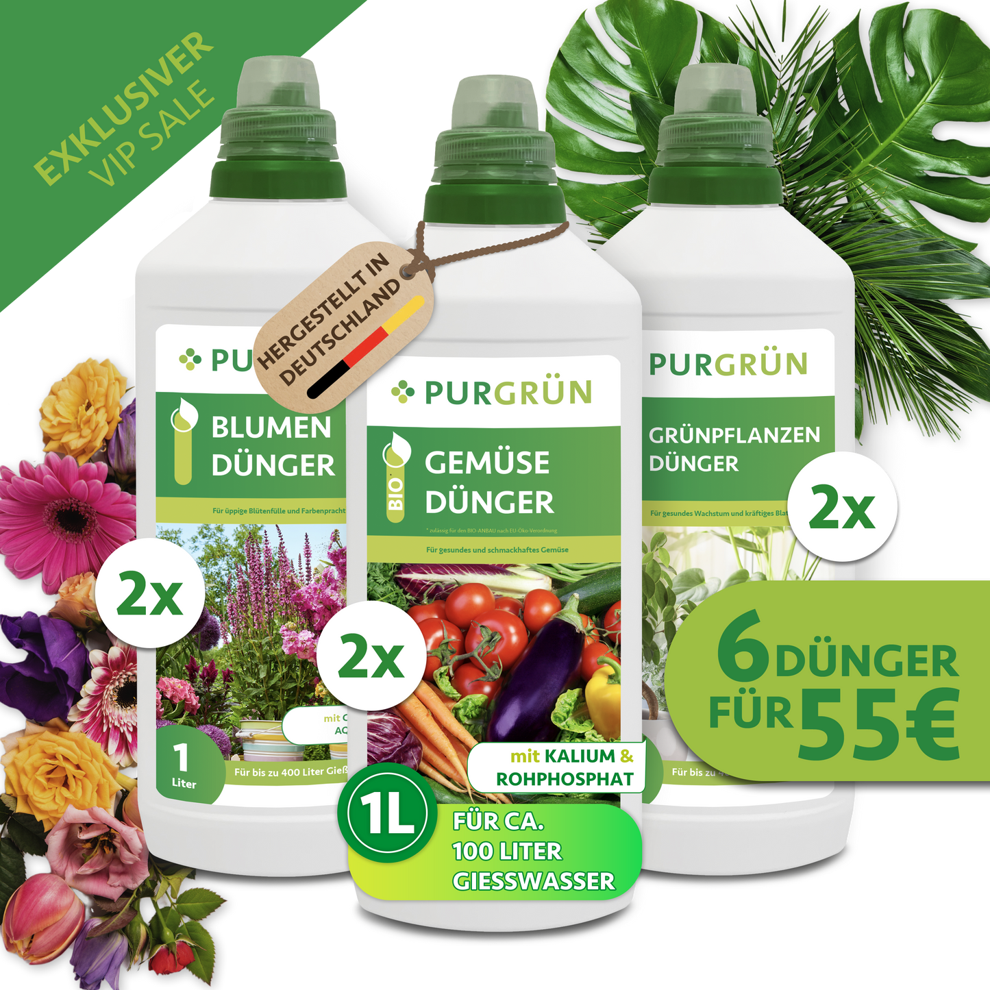 Klassiker-Mix - 3 x 2 Liter