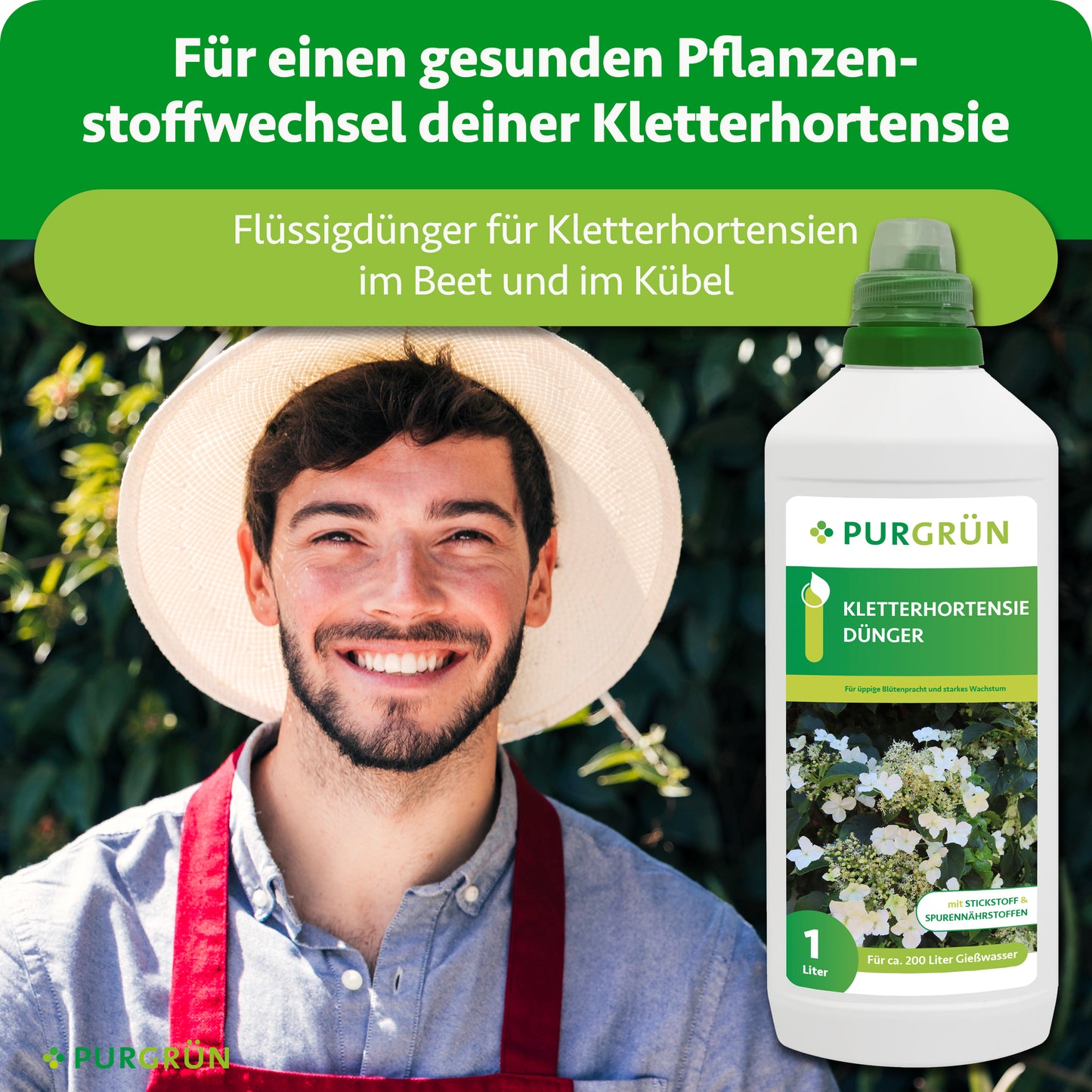 Kletterhortensie-Dünger 1 Liter