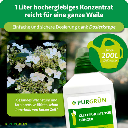 Kletterhortensie-Dünger 1 Liter
