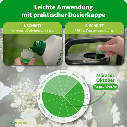 Kletterhortensie-Dünger 1 Liter