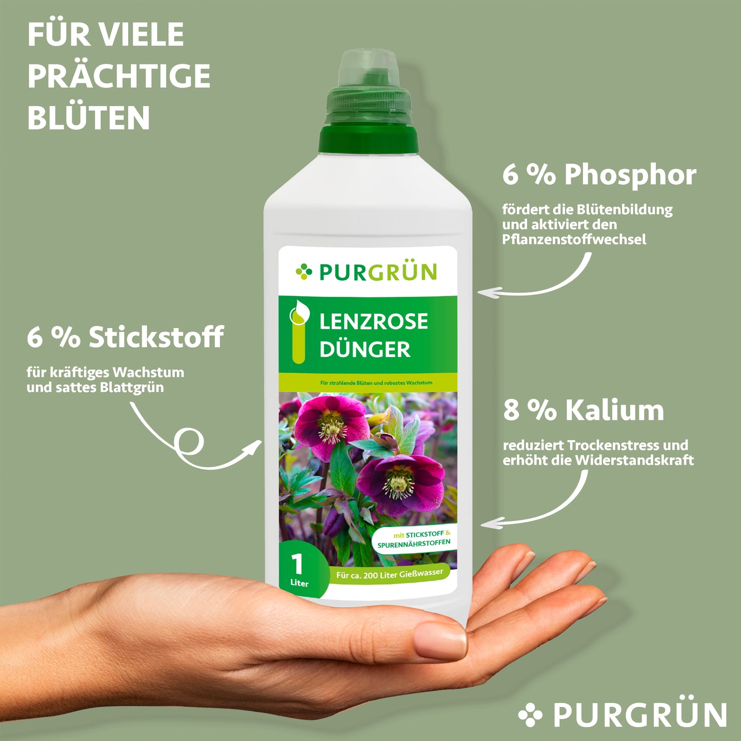 Lenzrose-Dünger 1 Liter