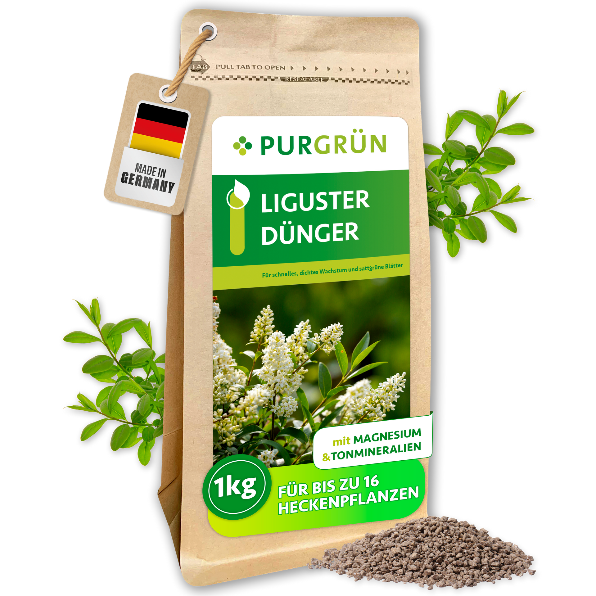 wie oft liguster düngen Purgrün Liguster-Dünger 1 kg