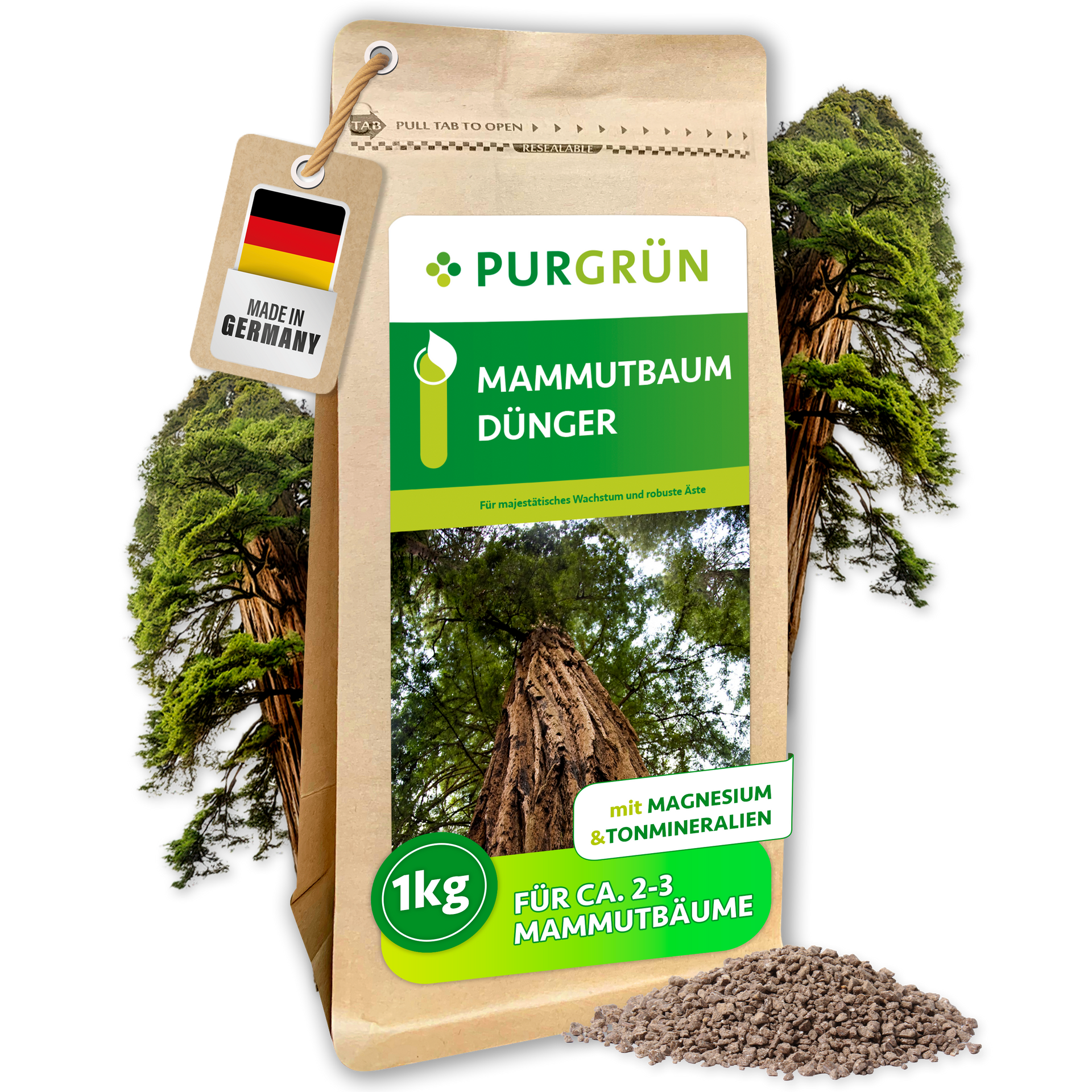 Purgrn Mammutbaum-Dnger 1 kg
