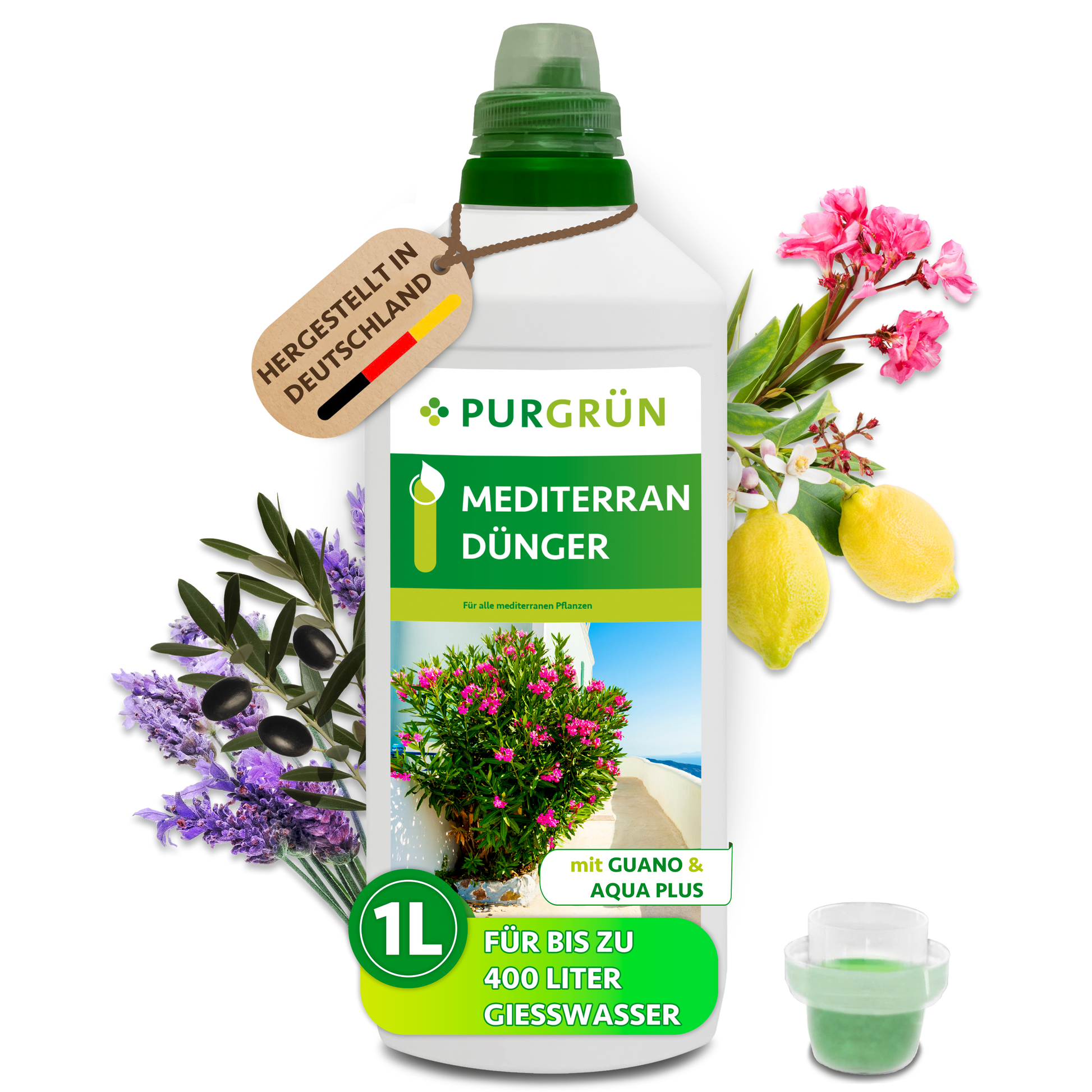 Purgrün Mediterran-Dünger 1 Liter