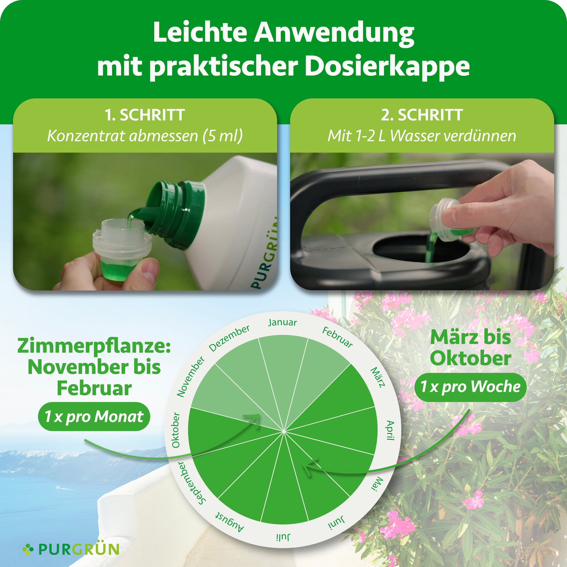 Purgrün Mediterran-Dünger 1 Liter