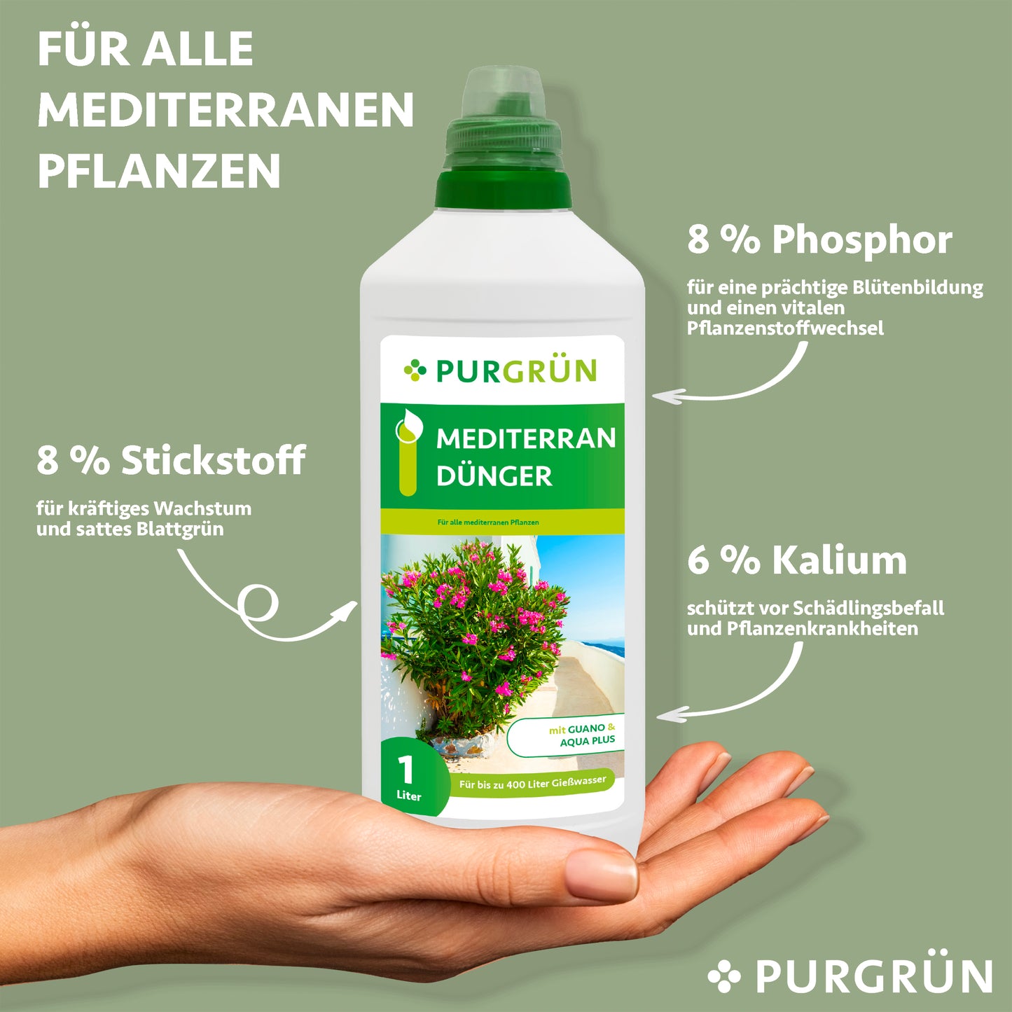 Mediterran-Dünger 1 Liter